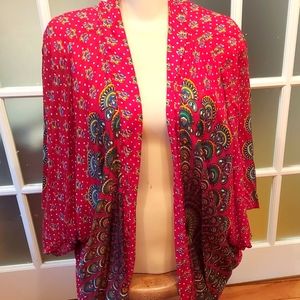 Peacock patterned Kimono